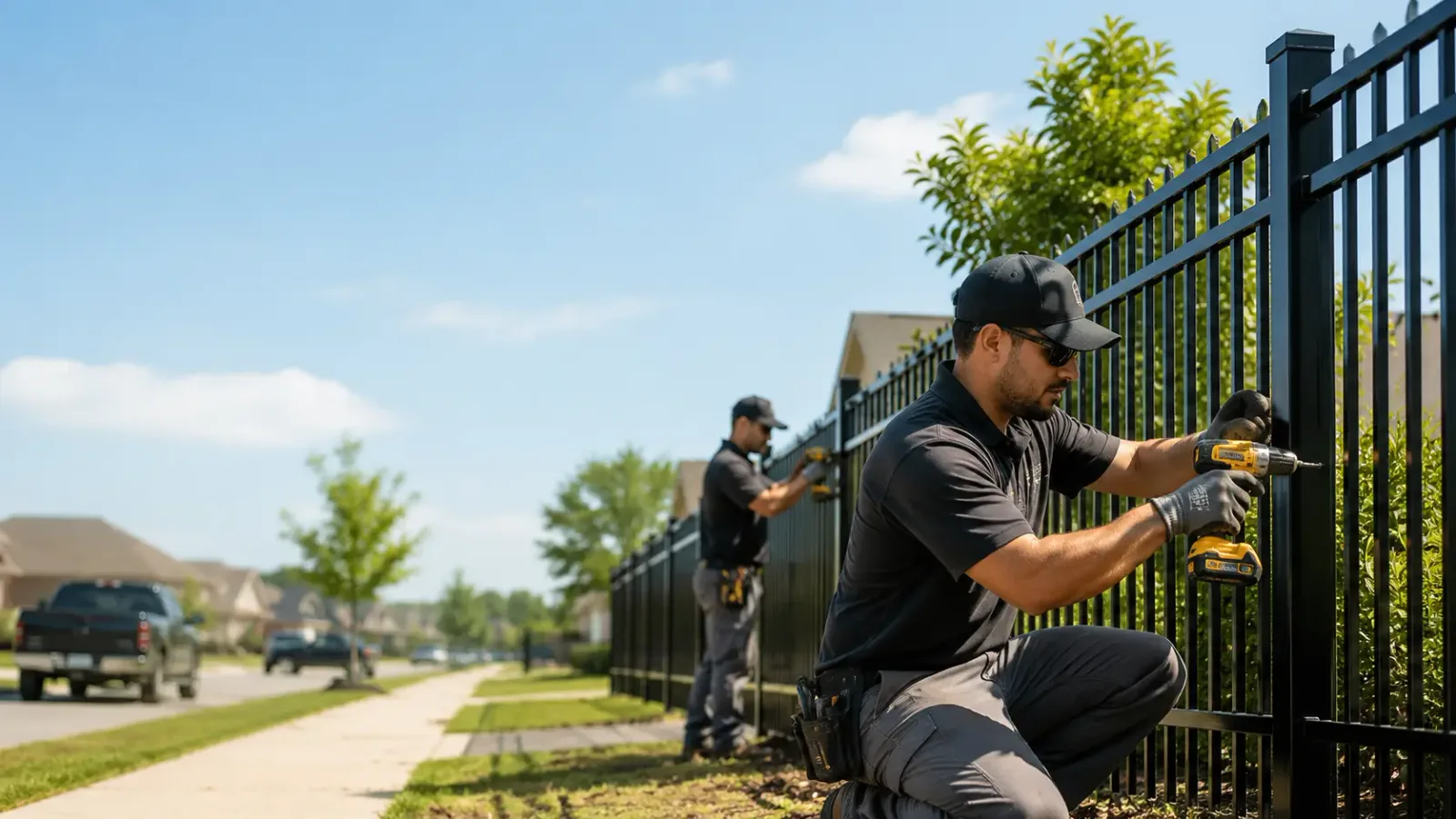 Metal Fence Installation in Nauvoo, AL